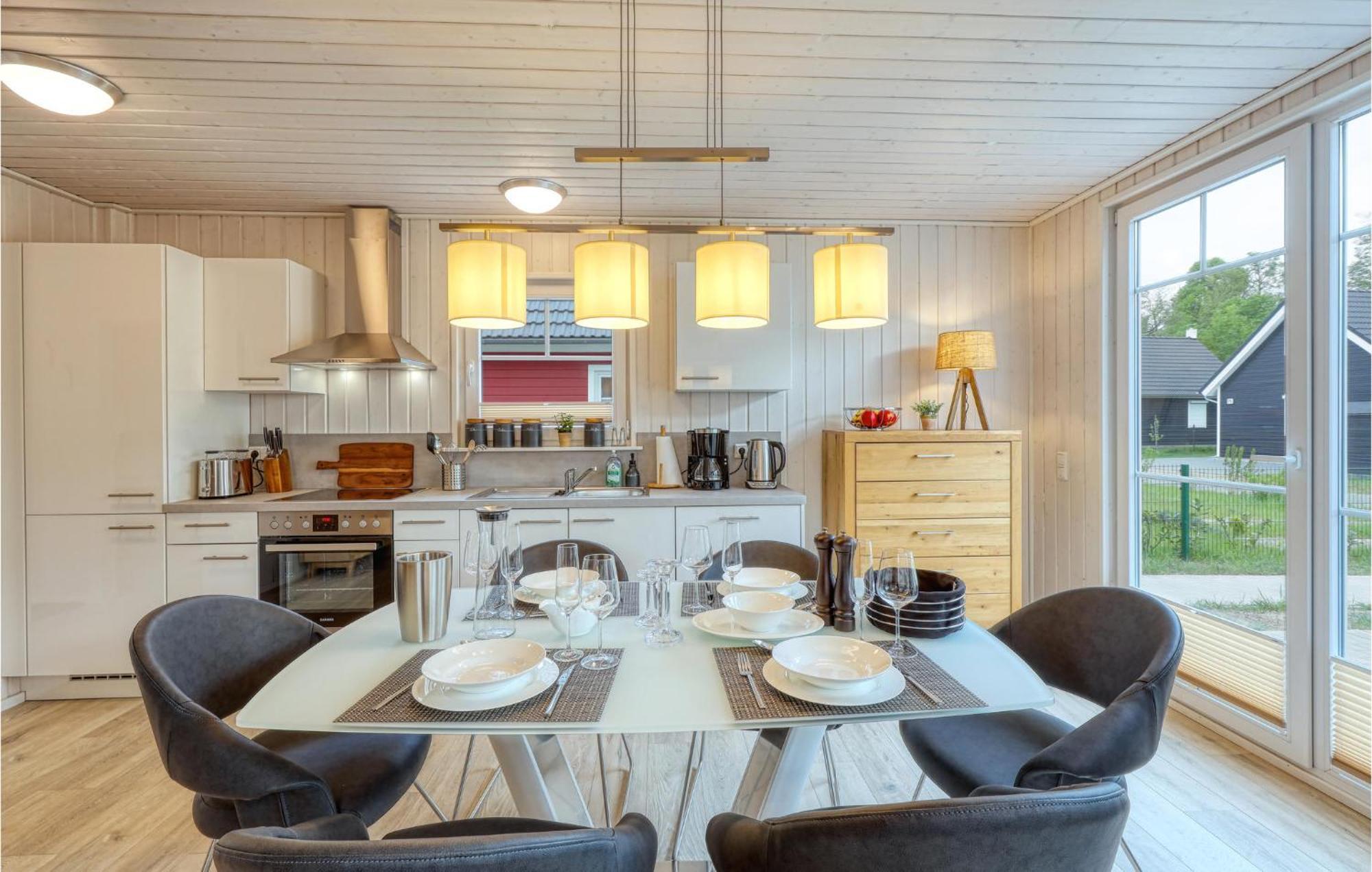 Gorgeous Home In Zerpenschleuse With Sauna Екстериор снимка
