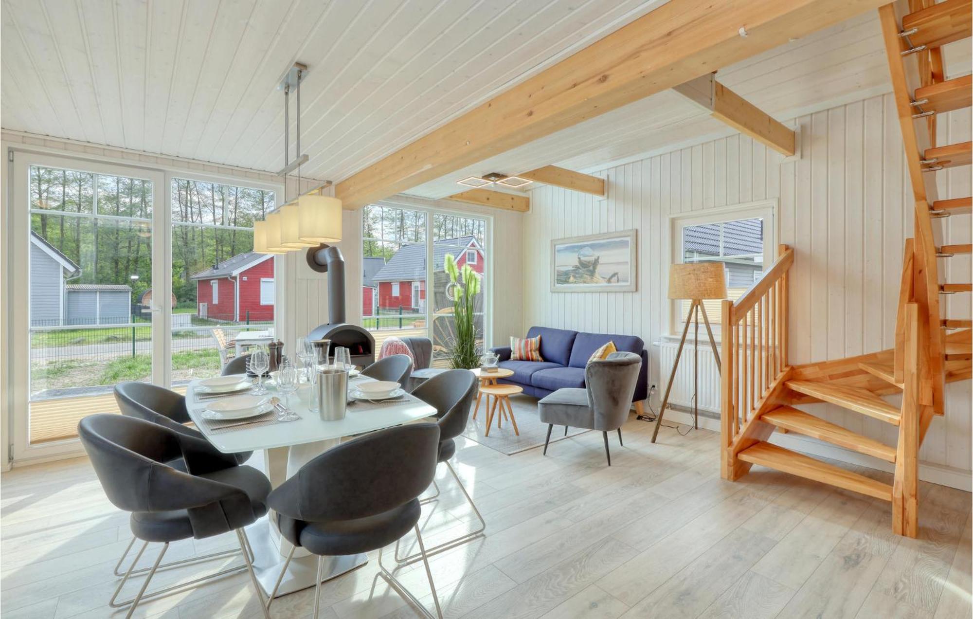 Gorgeous Home In Zerpenschleuse With Sauna Екстериор снимка
